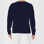 HG "STAY ON TRACK" Printed Premium Sweat Shirt - Navy