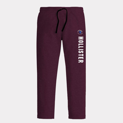 HLSTR Sig Printed Burgundy Sweat Pant