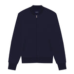 Dark Navy Exclusive Fleece Bomber Jacket