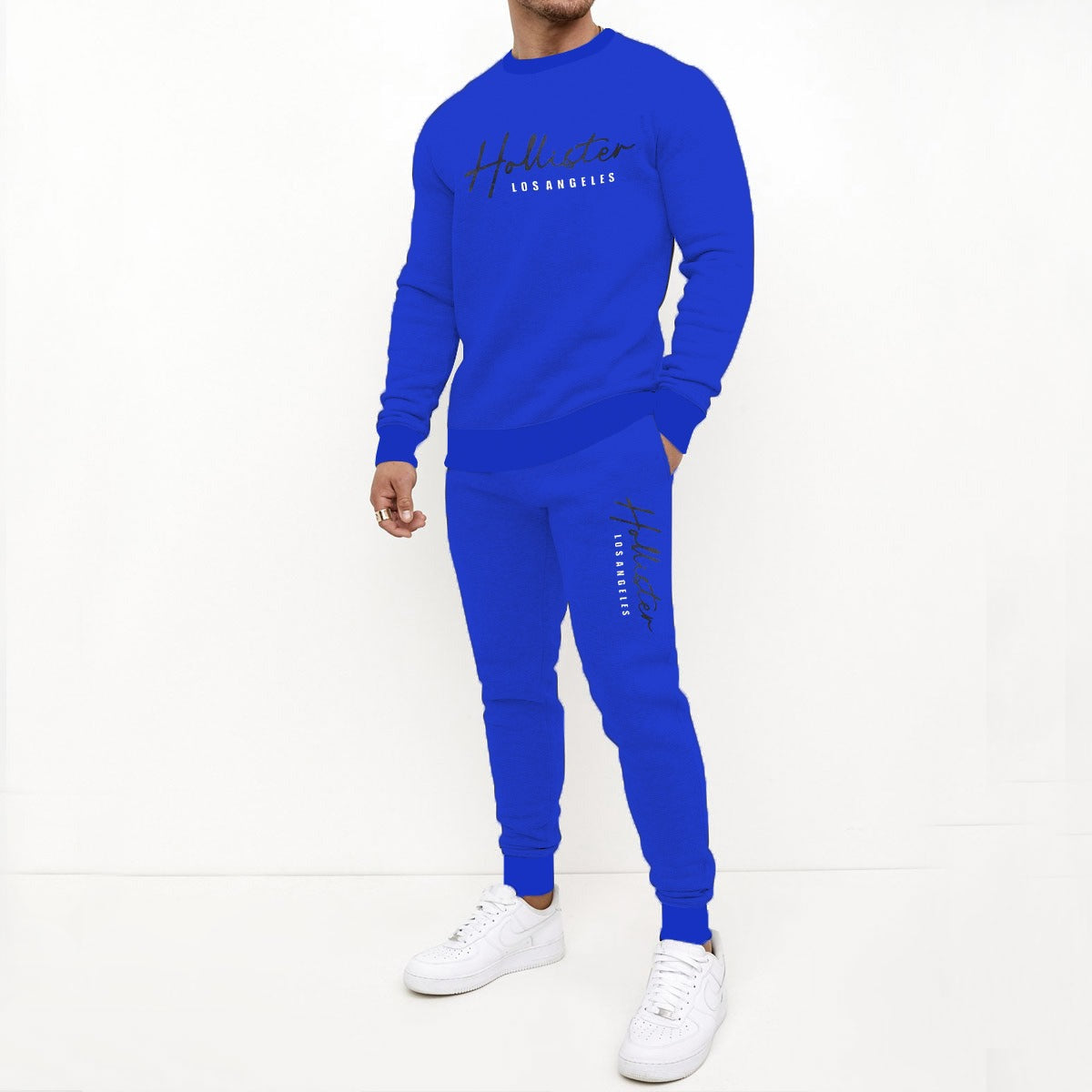 Royal Signature Printed Fleece Tracksuit