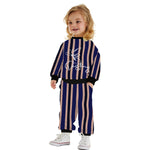 GIRL'S EXCLUSIVE STRIPER FLEECE TRACK SUIT