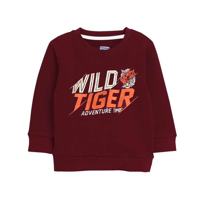 Boy's Exclusive Printed Fleece Sweat Shirt