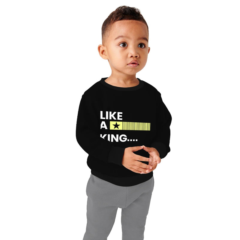 Boy's Exclusive Printed Fleece Sweat Shirt