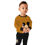 Exclusive Mustered "Mickey" Printed Twin Set