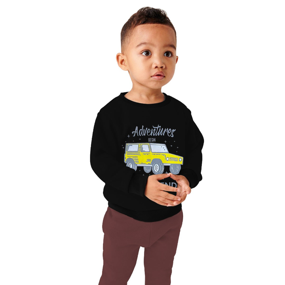 Boy's Exclusive Printed Fleece Sweat Shirt