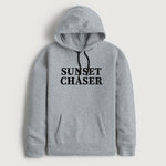 Hyder Gray "Sunset Chaser" Printed Fleece Hoodie