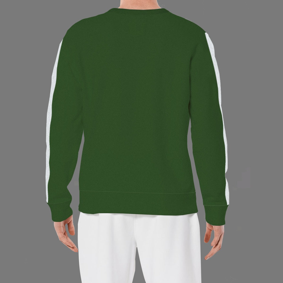 HG Signature Bottel Green Panel Sweat Shirt