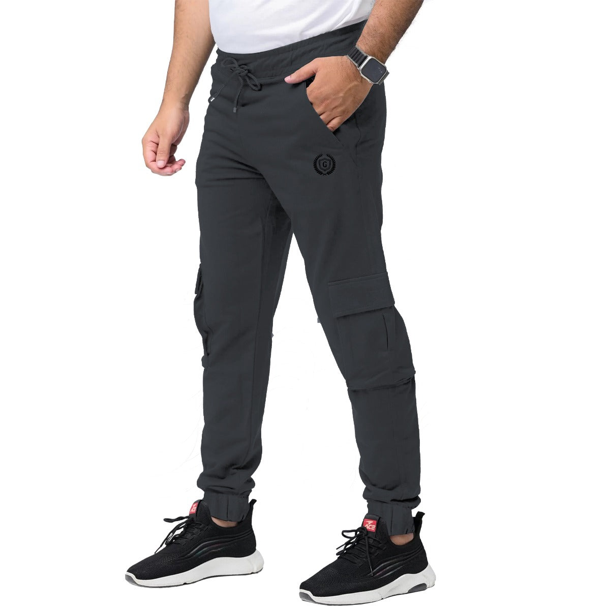 HG Signature Close Bottom Cargo Terry Trouser