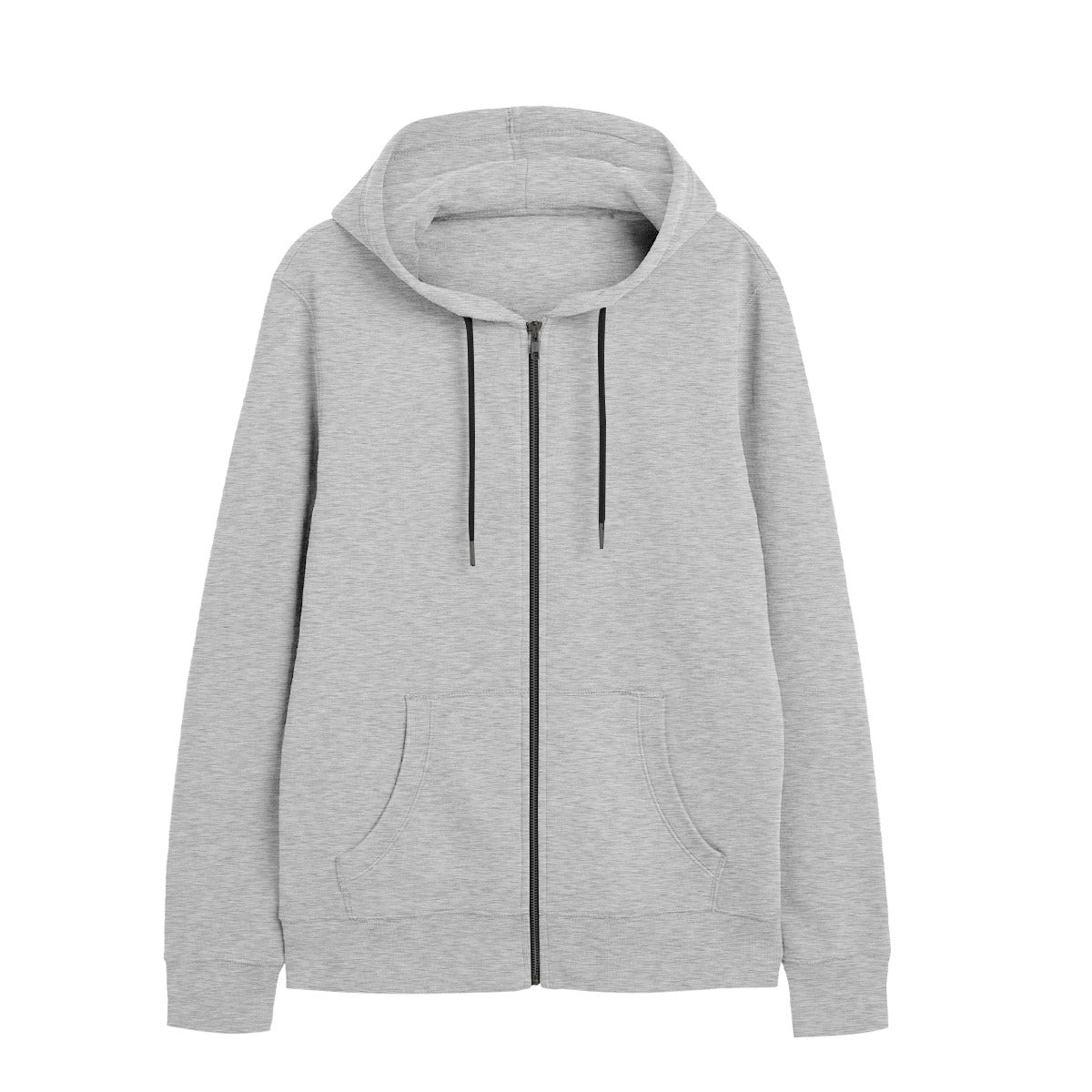 Hyder Gray Super Solid Zip Up Hoodie