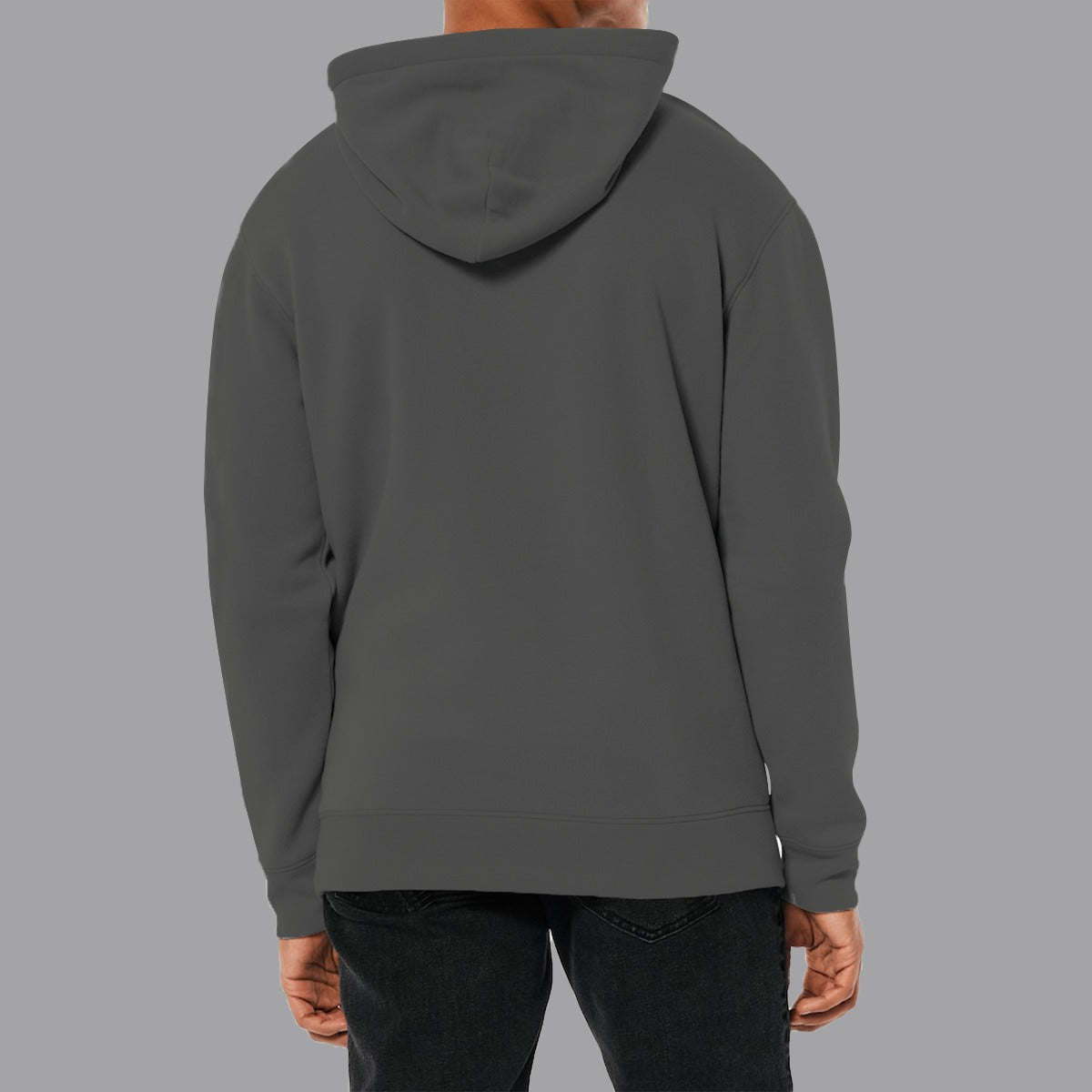 Gray "Sunset Chaser" Printed Hoodie