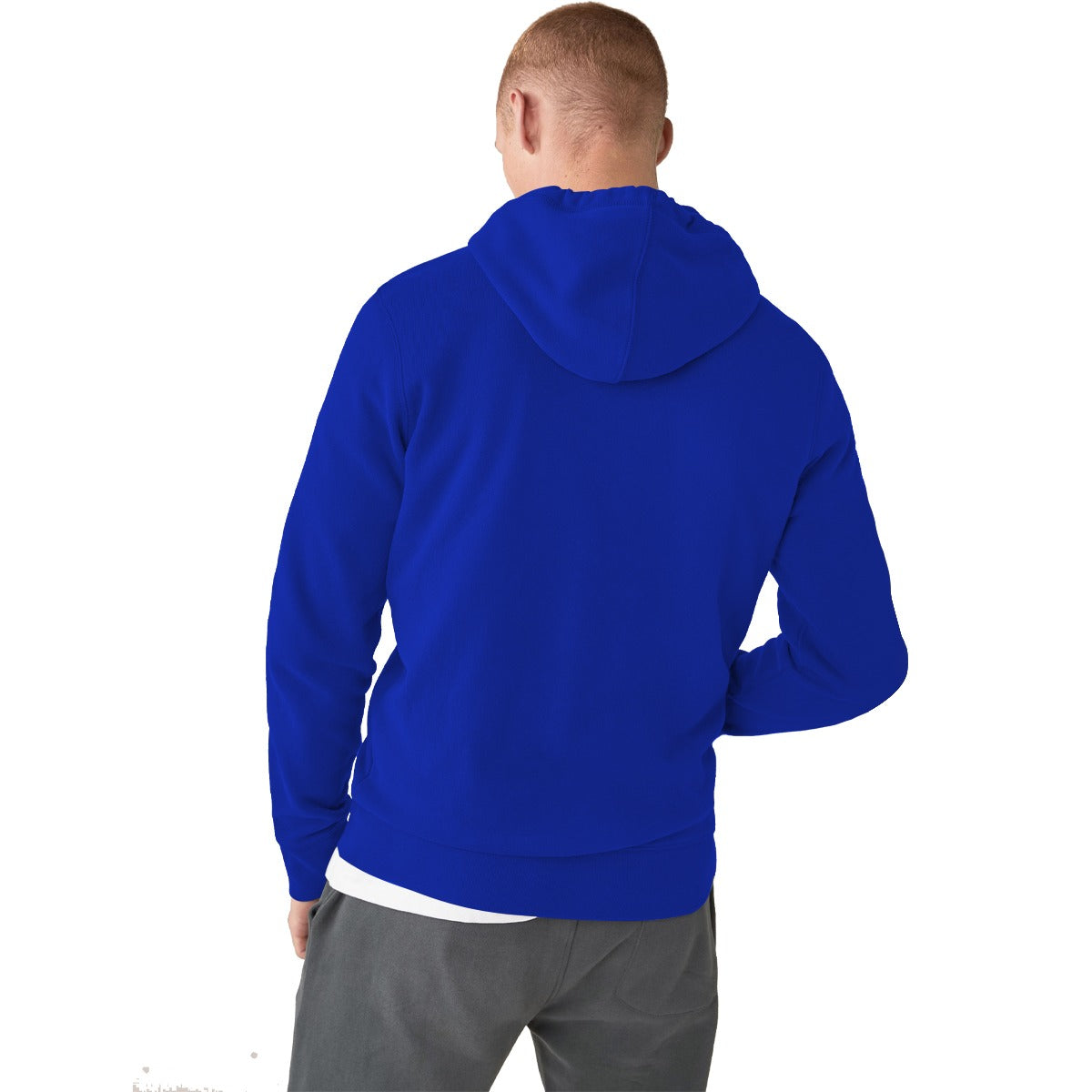 Royal Fleece Zip Up Hoodie