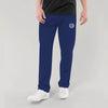 Signature Emb Soft Cotton Trouser - Navy Blue
