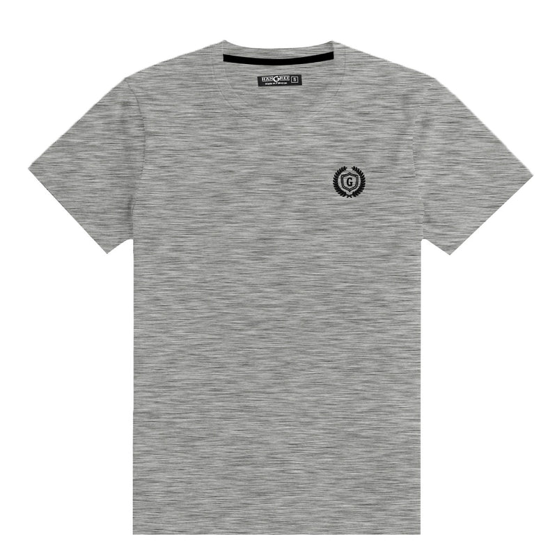 HG Signature Emb. Dryfit Tee Shirt - Melange Gray