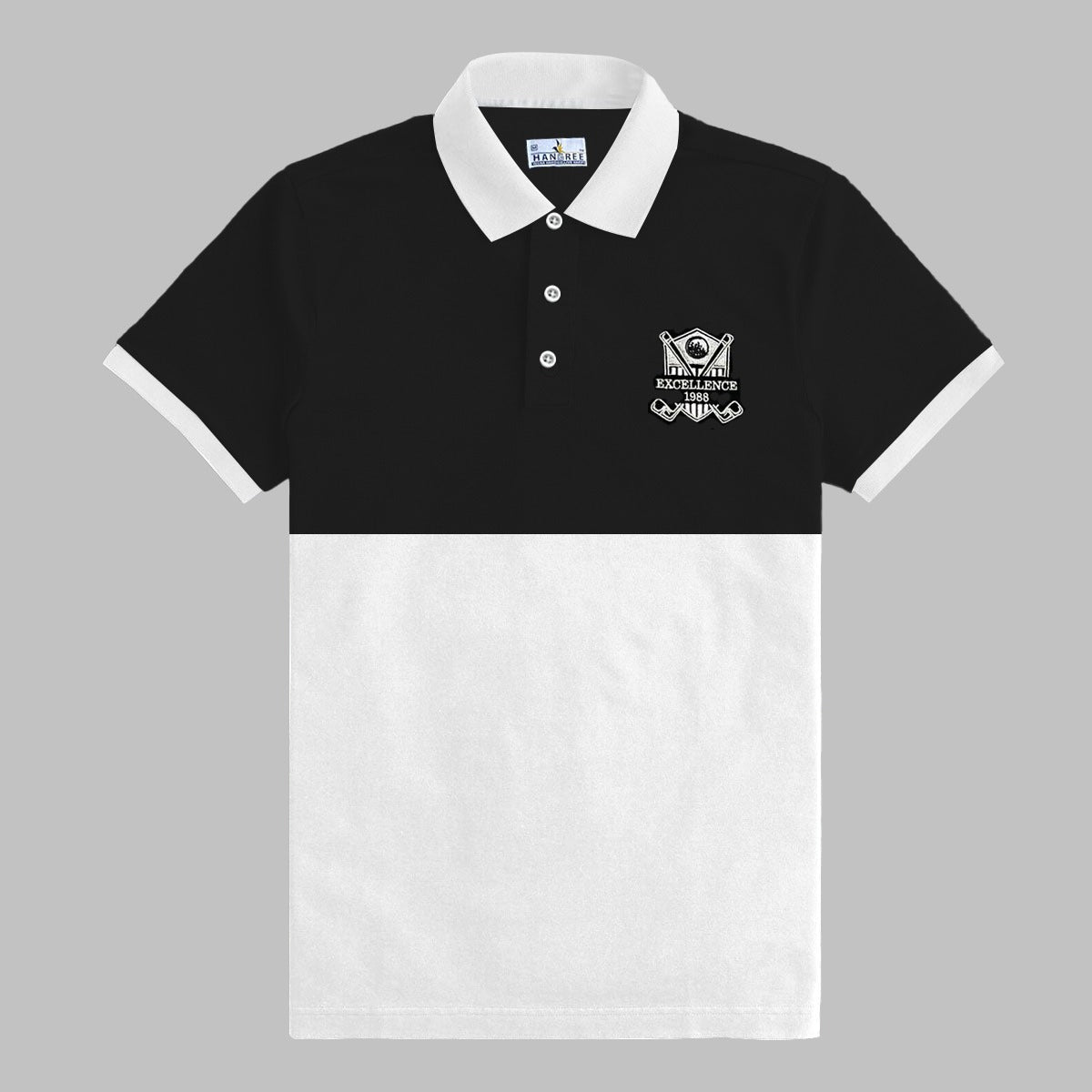 HG Signature Panel Fashion Polo Shirt