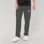 HG Charcoal Signature Emb Soft Cotton Trouser