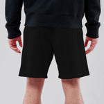 HG Signature Emb Two Quarter Summer Shorts - Black