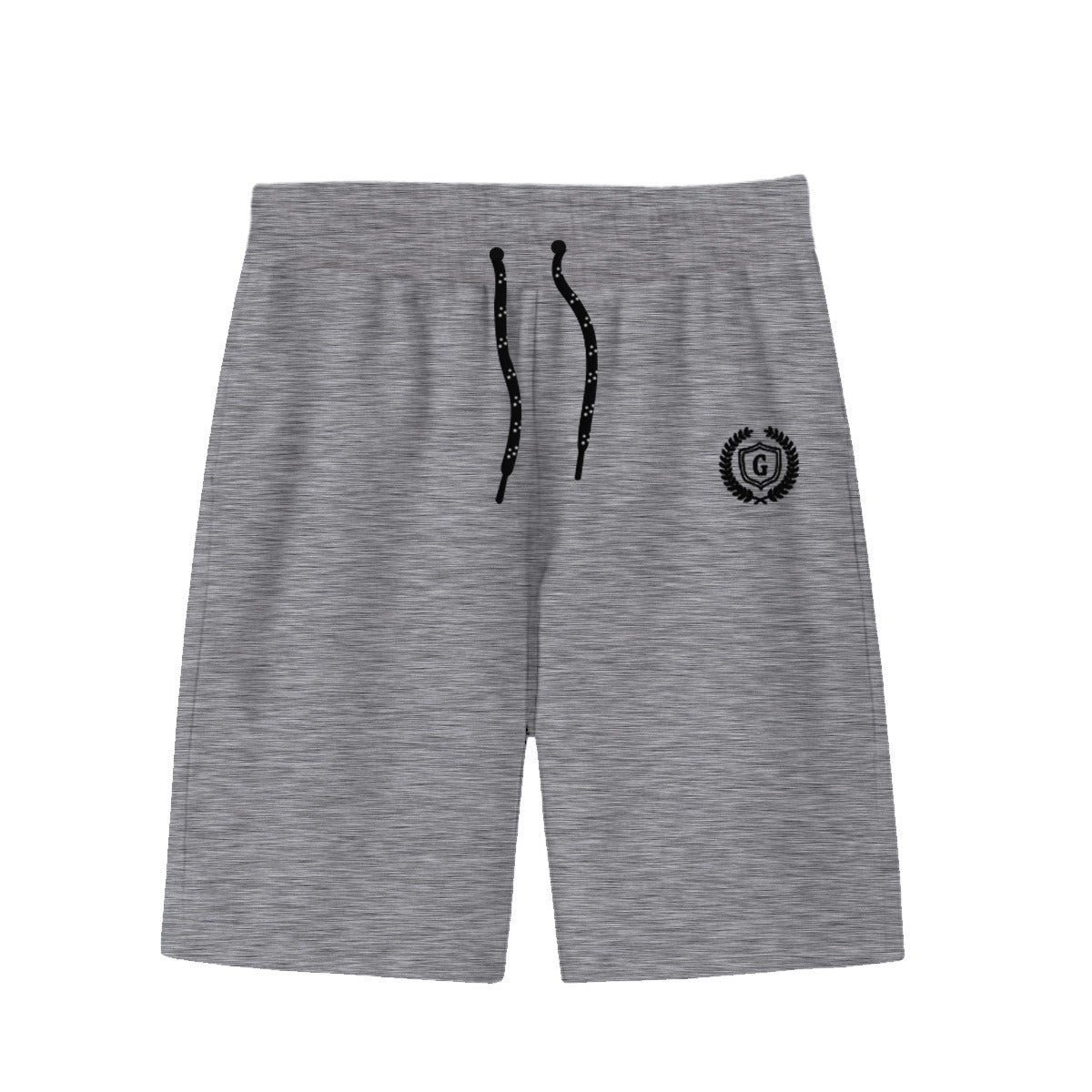 HG SIGNATURE EMB THREE QUARTER DRYFIT SHORTS - TEXTURED GRAY