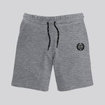 HG SIGNATURE EMB TWO QUARTER DRYFIT SHORTS - TEXTURED GRAY