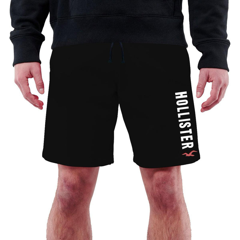 Signature Printed Two Quarter Summer Shorts - Black