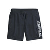 NT Printed Two Quarter Summer Shorts - Charcoal Gray