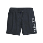 NT Printed Two Quarter Summer Shorts - Charcoal Gray