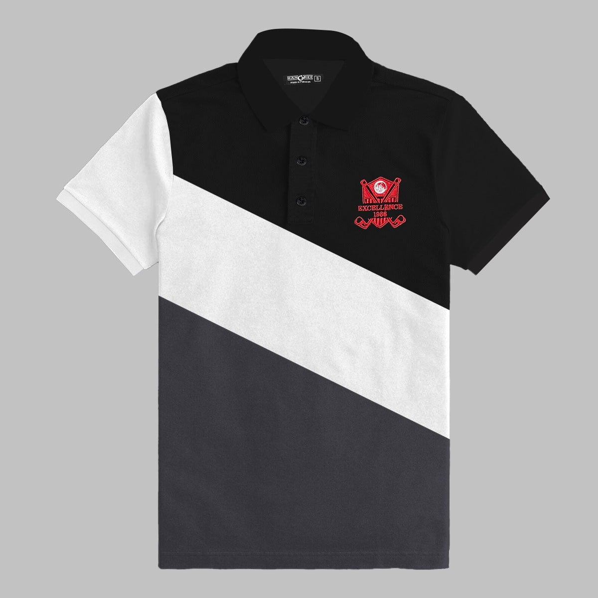 HG Signature Trio Panel Executive Polo Shirt