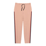 Women's Exclusive Printed Soft Cotton Summer Tracksuit - Peach