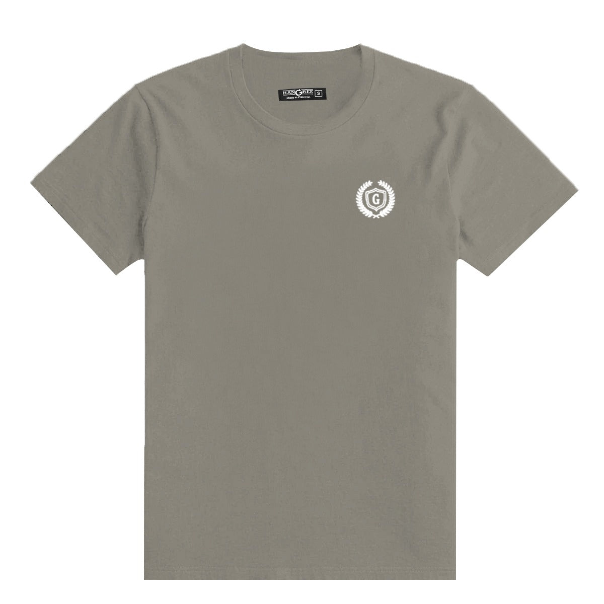 HG SIGNATURE EMB TEE SHIRT - SMOKE GRAY