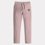 HG SIGNATURE EMB SOFT COTTON TROUSER - TEA PINK