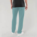 HG SIGNATURE EMB SOFT COTTON TROUSER - Light Ferozi