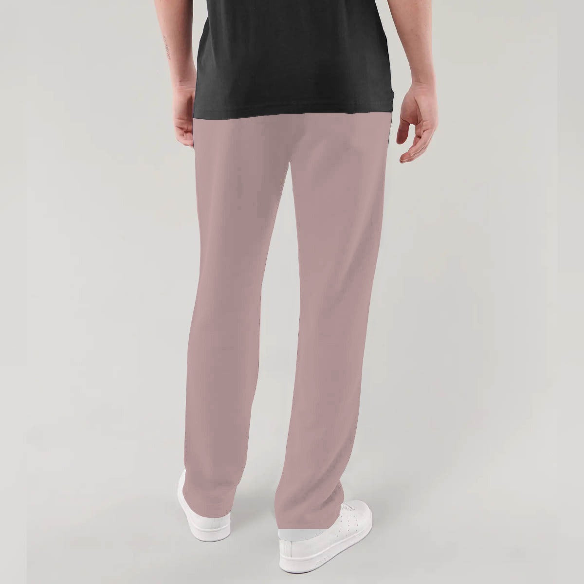 HG SIGNATURE EMB SOFT COTTON TROUSER - TEA PINK