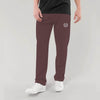 HG SIGNATURE EMB SOFT COTTON TROUSER - BROWN