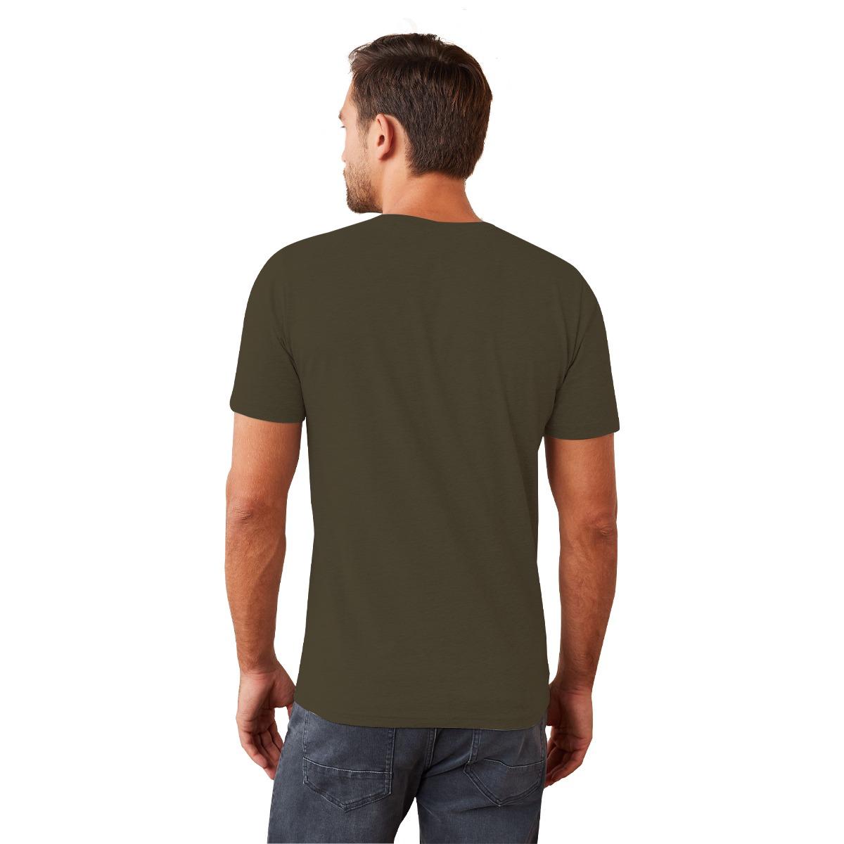 HG Signature Emb Round Neck Tee Shirt - Woodrush