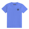 Men's Signature Emb. Round Neck Tee Shirt - Lotus Blue