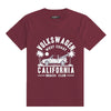 HG "VOLKSWAGEN" Printed Tee Shirt - Maroon