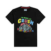 HG "CRUSH" Printed Boy's Tee Shirt - Black