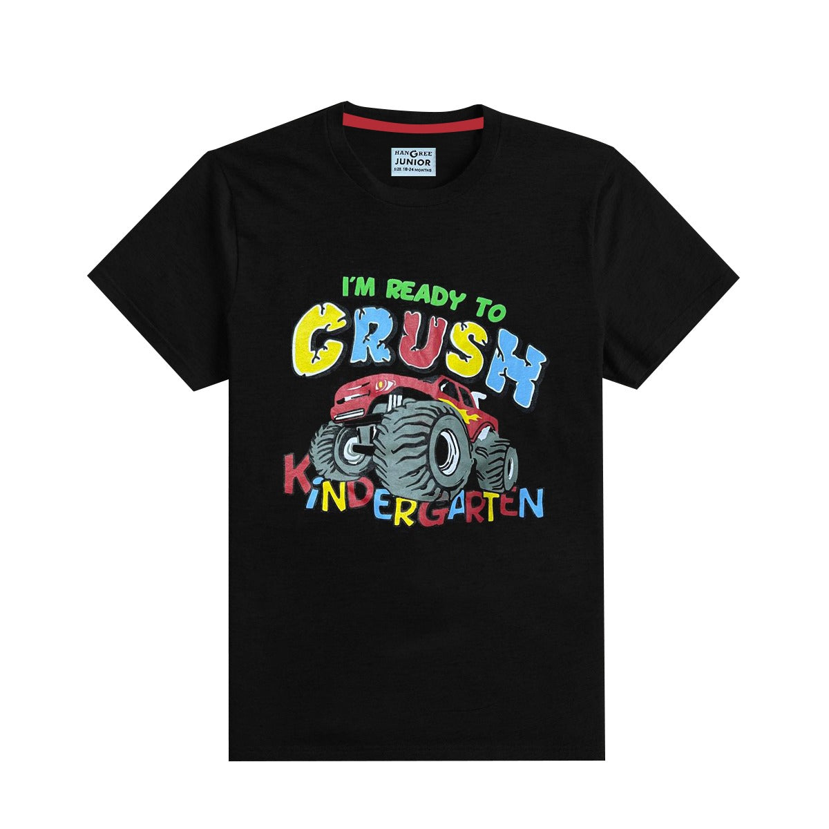 HG "CRUSH" Printed Boy's Tee Shirt - Black