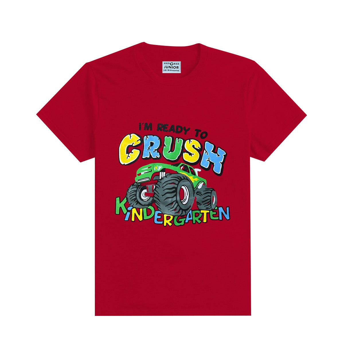 HG "CRUSH" Printed Boy's Tee Shirt - Red