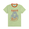 HG Boy's "SPEED RACER" Printed T-Shirt - Tea Green
