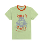 HG Boy's "SPEED RACER" Printed T-Shirt - Tea Green