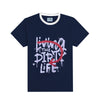 HG Graphic Printed Boys Tee Shirt - Navy