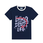 HG Graphic Printed Boys Tee Shirt - Navy