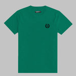 Men's Signature Emb. Round Neck Tee Shirt - Green