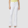 Women's High Waist Boot Cut Flare Jeans - White