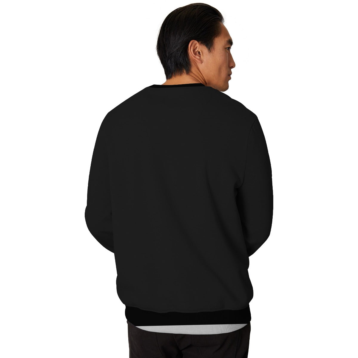 HG Three Panel Fashion Sweat Shirt - Black/Red