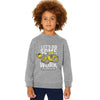 Boy's "Let's Do Some Work" Printed Sweat Shirt - Gray
