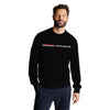 Men's "For The Adventure" Printed Sweat Shirt - Black