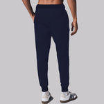 HG Signature Embroidered Close Bottom Trouser - Navy