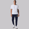 HG Signature Embroidered Close Bottom Trouser - Navy