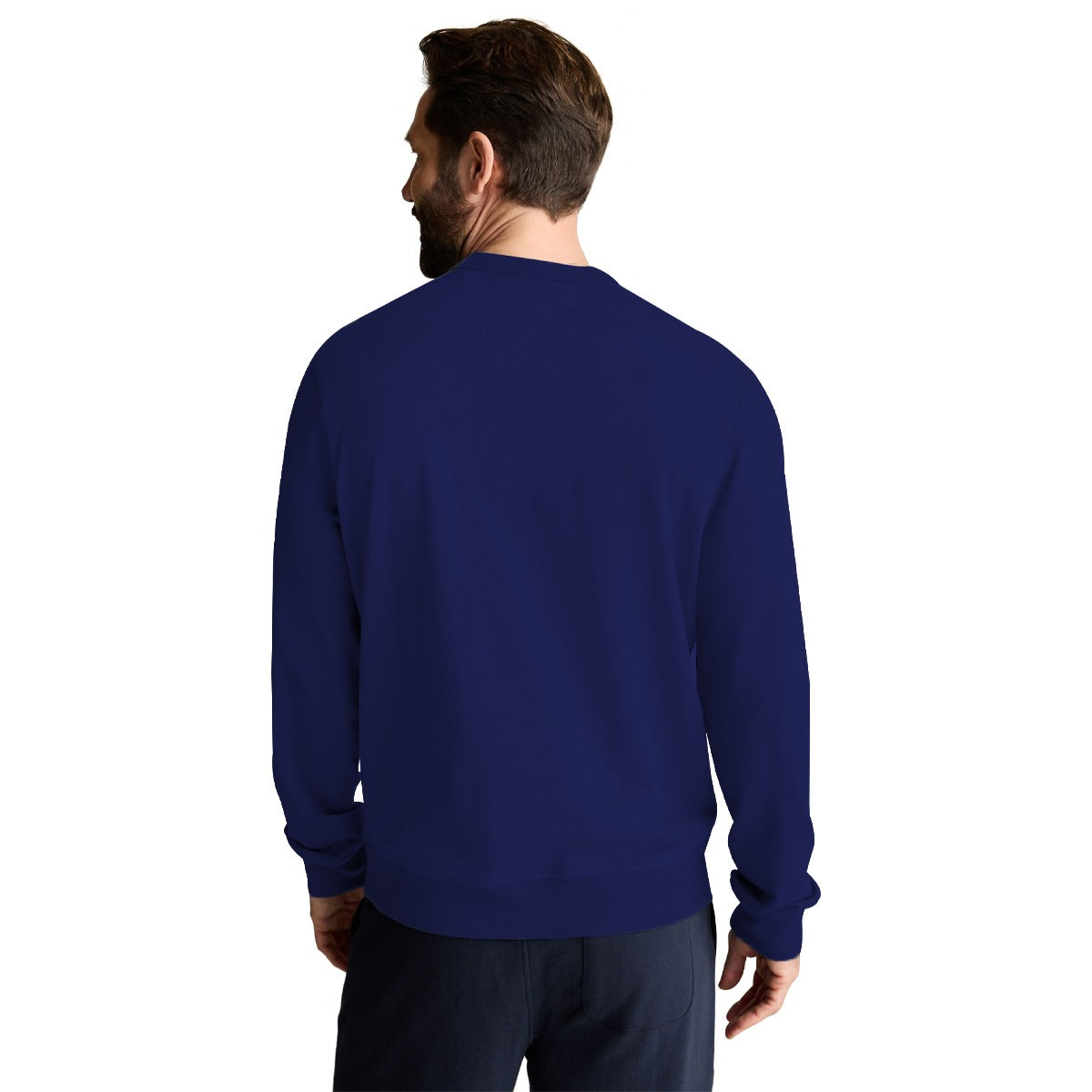 Men's Combo Sweat Shirt - Yellow Navy